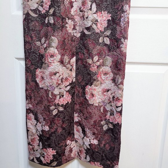 COPY - Adrianna Papell Metallic Floral-Print Gown… - Picture 9 of 9